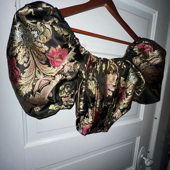 Puff Sleep Corset Top Size 4 - Picture 3 of 9